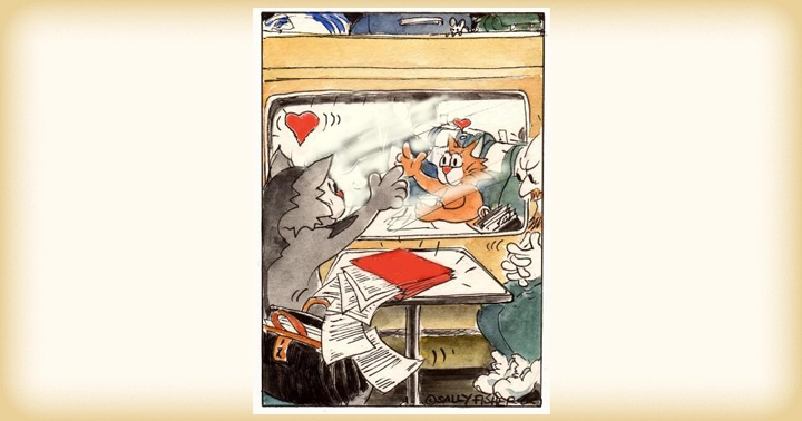 いっそ窓越しくらいのほうがいいのかも……？