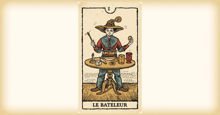 「魔術師」のカードの一例